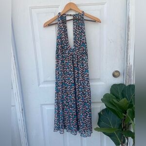 DVF fashion dress leopard